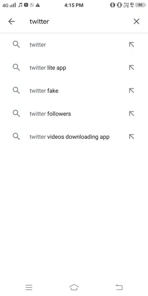 here-type-twitter-in-search-for-apps-and-games-bar-512x1024-1 9 طرق لإصلاح عدم تشغيل Twitter لمقاطع الفيديو