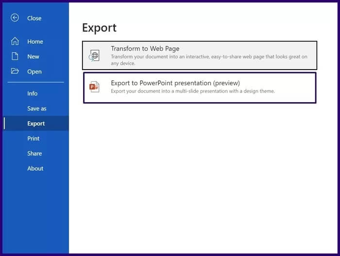 أفضل 3 طرق لتحويل مستند Microsoft Word إلى عرض تقديمي لـ PowerPoint - %categories