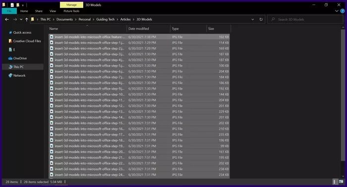 how-to-select-multiple-files-on-file-explorer-windows-10-step-3_935adec67b324b146ff212ec4c69054f أفضل 4 طرق لتحديد ملفات متعددة في مستكشف ملفات Windows 10