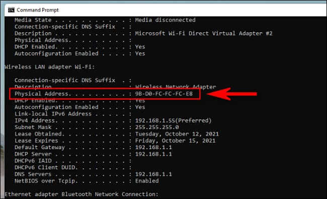ipconfig_results_2 كيفية البحث عن عنوان MAC الخاص بك على Windows 10 أو 11