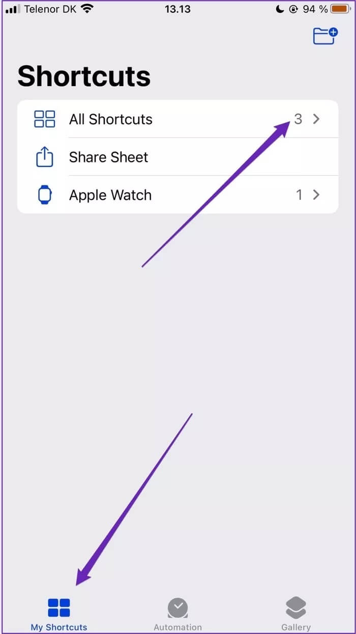 my-shortcuts-all-shortcuts-iphone_935adec67b324b146ff212ec4c69054f كيفية إنشاء اختصارات مخصصة على جهاز iPhone الخاص بك