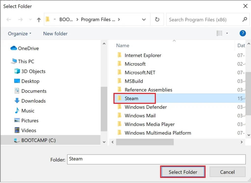 navigate-to-c-greatergreaterprogram-files-x86-greatergreater-steam-and-1024x748-1 إصلاح استمرار تعطل Steam