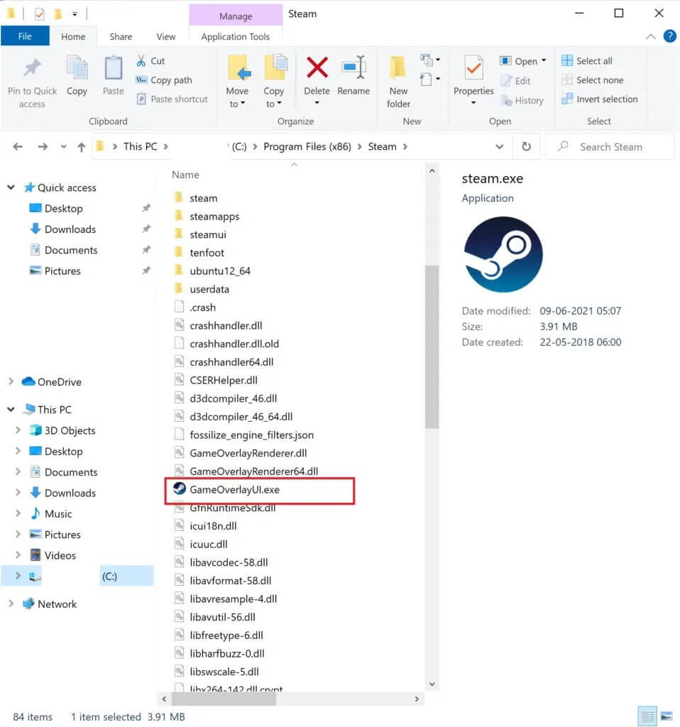 next-in-program-files-x86-locate-the-file-titl-958x1024-1 إصلاح استمرار تعطل Steam