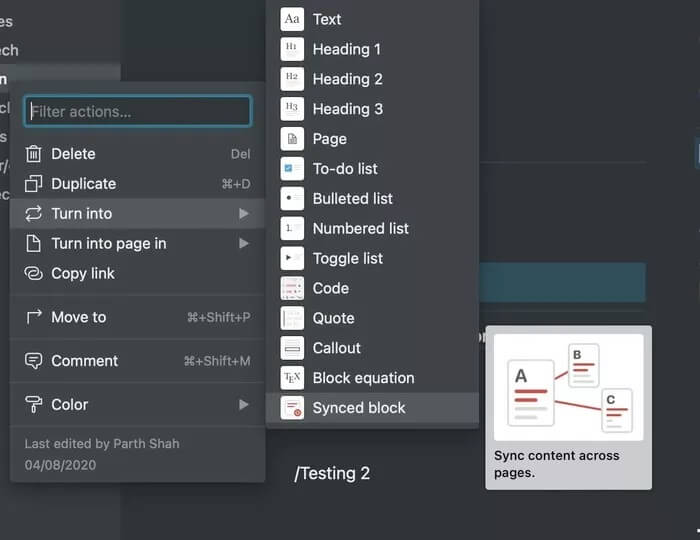 notion-synced-block_935adec67b324b146ff212ec4c69054f أفضل 10 نصائح للمبتدئين لإنشاء Notion Pages مثل المحترفين