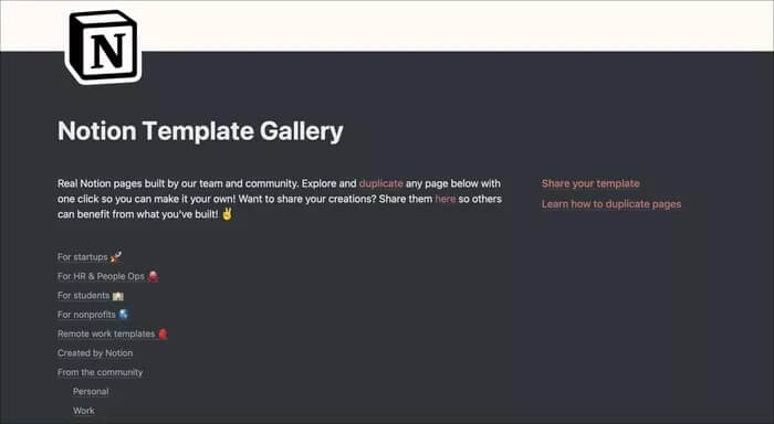 notion-templates_935adec67b324b146ff212ec4c69054f أفضل 10 نصائح للمبتدئين لإنشاء Notion Pages مثل المحترفين