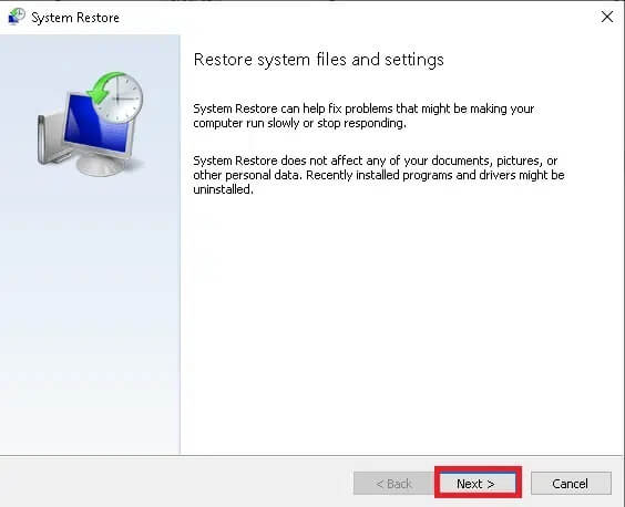 now-click-on-next-as-shown- إصلاح الاستخدام العالي لـ CPU لعملية خدمة مضيف DISM