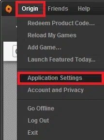 now-click-on-origin-in-the-menu-tab-followed-by-a إصلاح عدم القدرة على تشغيل Star Wars Battlefront 2