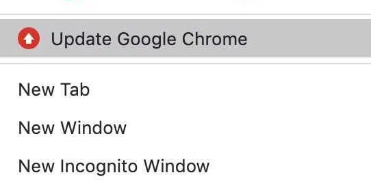 now-click-on-update-google-chrome 9 طرق لإصلاح عدم تشغيل Twitter لمقاطع الفيديو