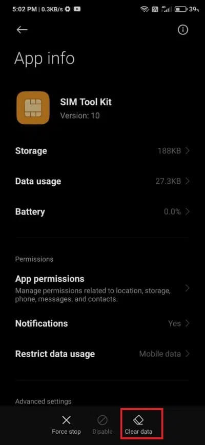 now-select-clear-data إصلاح للأسف توقفت عملية com.android.phone