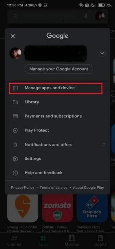 now-tap-the-profile-icon- إصلاح للأسف توقفت عملية com.android.phone