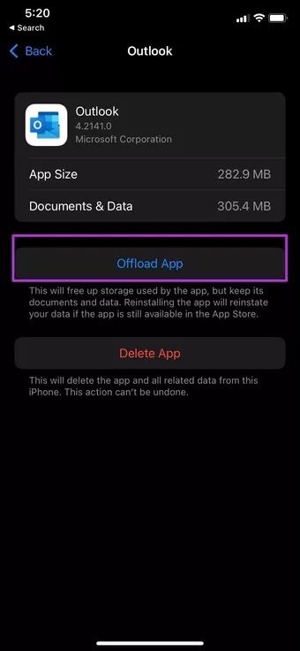 offload-instagram_7c4a12eb7455b3a1ce1ef1cadcf29289 أفضل 7 طرق لإصلاح عدم فتح التطبيقات على iPhone