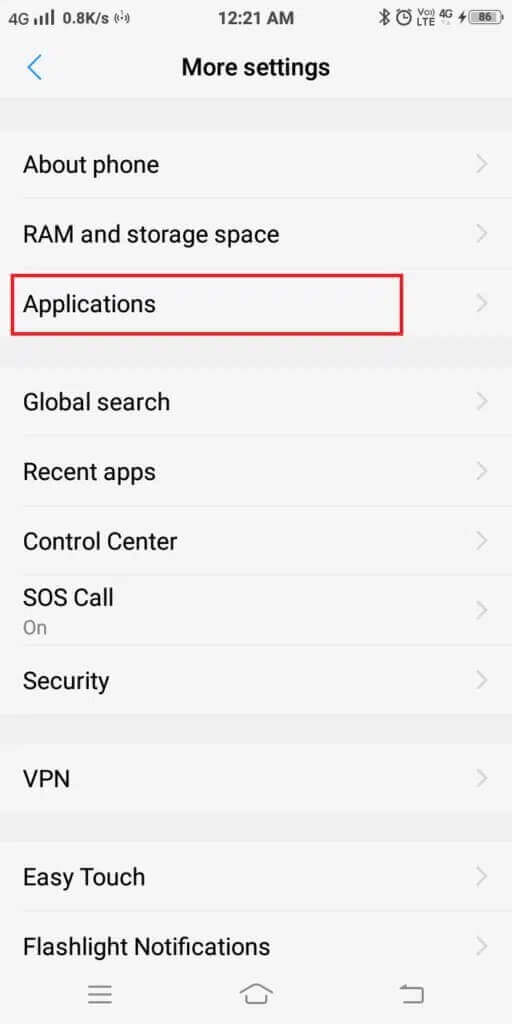 open-applications-512x1024-1 9 طرق لإصلاح عدم تشغيل Twitter لمقاطع الفيديو
