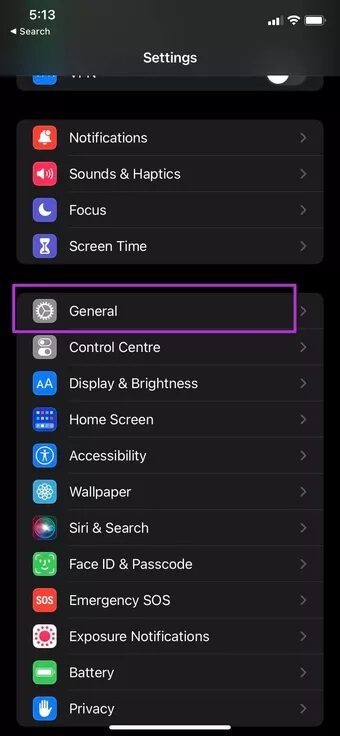 open-general-menu_7c4a12eb7455b3a1ce1ef1cadcf29289 أفضل 7 طرق لإصلاح عدم فتح التطبيقات على iPhone