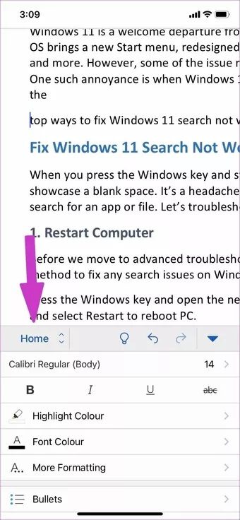 open-home-menu_7c4a12eb7455b3a1ce1ef1cadcf29289 كيفية إضافة أرقام الصفحات في Microsoft Word