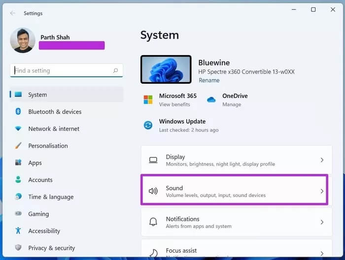 open-sound-menu_935adec67b324b146ff212ec4c69054f أفضل 3 طرق لإيقاف تشغيل صوت بدء تشغيل Windows 11