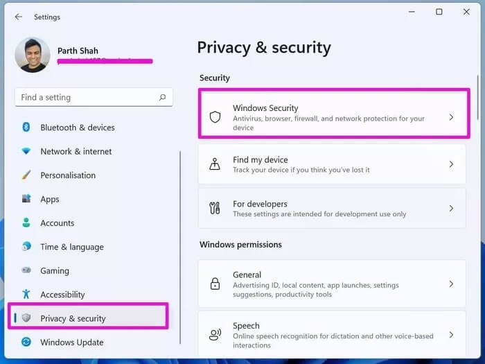 open-windows-security_935adec67b324b146ff212ec4c69054f أفضل 6 طرق لإصلاح عدم عمل شريط مهام Windows 11