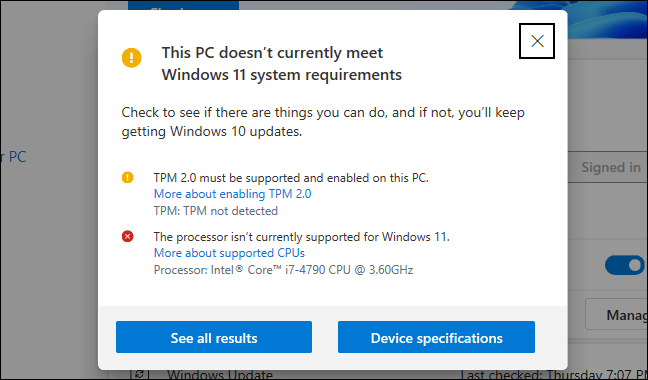 pc-not-supported-2 كيفية تثبيت Windows 11 على جهاز كمبيوتر غير مدعوم