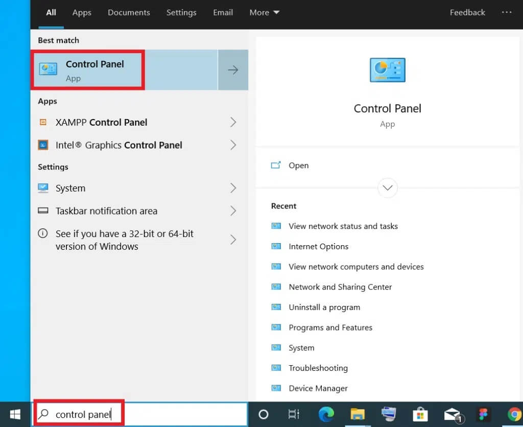press-windows-key-and-type-control-panel-and-hit-e-1024x836-1 إصلاح عدم فتح Spotify على Windows 10