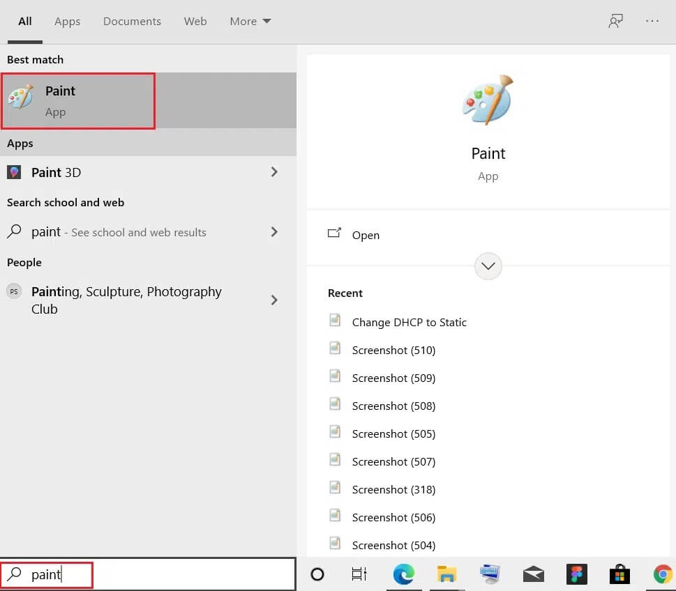 press-windows-key-and-type-the-program-e.g.-paint-right-click-on-it كيفية تغيير برامج بدء التشغيل في Windows 10