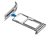 push-the-sim-card-into-the-tray-1-3 إصلاح للأسف توقفت عملية com.android.phone