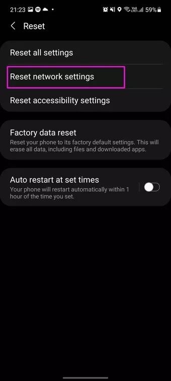 reset-network-settings-on-android_2021-10-22-054739_7c4a12eb7455b3a1ce1ef1cadcf29289 أفضل 9 طرق لإصلاح عدم اتصال WhatsApp على Android