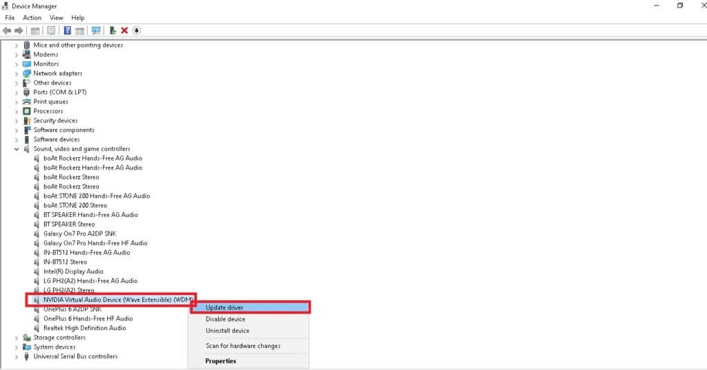 right-click-on-nvidia-virtual-audio-device-wave-e-1024x537-1 ما هو جهاز جهاز الصوت الافتراضي NVIDIA القابل للتوسع؟