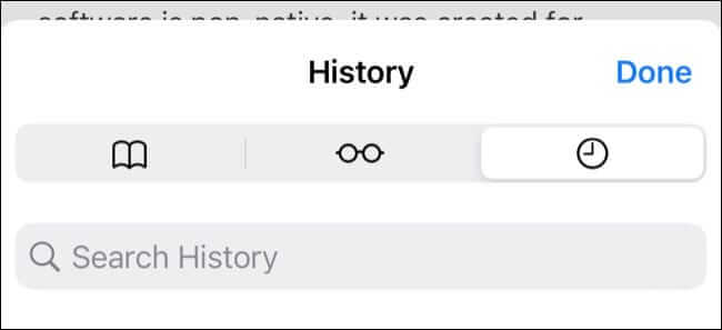 safari_history كيفية حذف سجل موقع معين من Safari على iPhone أو iPad
