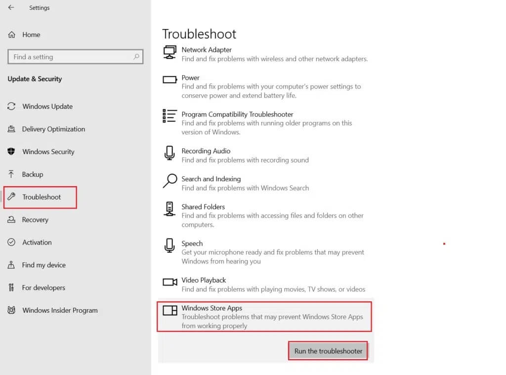 scroll-down-and-select-windows-store-apps-and-clic-1024x759-1 إصلاح عدم فتح Spotify على Windows 10