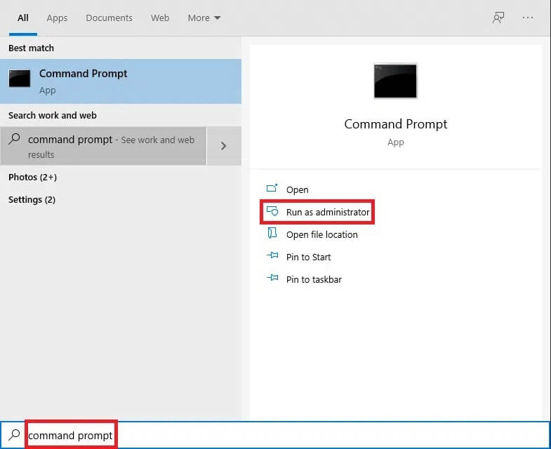 search-results-for-command-prompt-in-start-menu-1 كيفية تعطيل WiFi Direct في نظام التشغيل Windows 10
