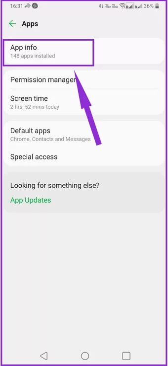 select-app-info_7c4a12eb7455b3a1ce1ef1cadcf29289 كيفية تعطيل وظيفة التحديث التلقائي لتطبيقات Android عبر بيانات الجوال