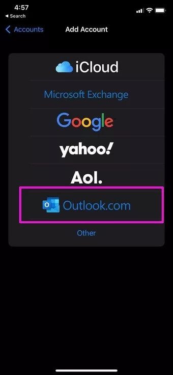 select-outlook_7c4a12eb7455b3a1ce1ef1cadcf29289-1 كيفية مزامنة Apple Notes مع OneNote