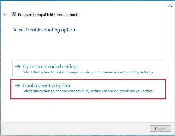 troubleshoot-program إصلاح استمرار تعطل Steam