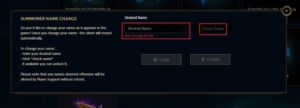 type-your-desired-name-and-click-on-check-name-button-of-Summoner-Name-Change-Account-Store-menu-in-League-of-Legends-game-1024x369-1-300x108 كيفية تغيير اسم مستدعي League Of Legends