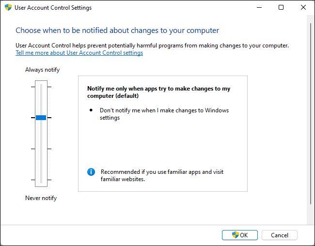 كيفية تعطيل التحكم في حساب المستخدم (UAC) على نظام التشغيل Windows - %categories