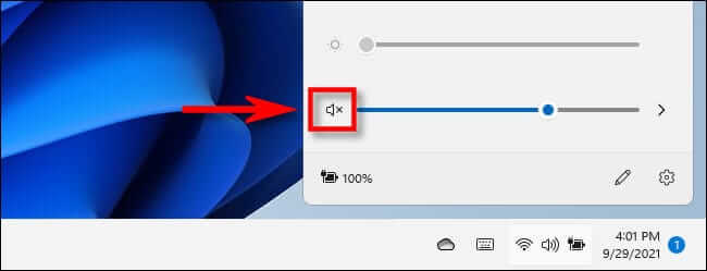 win11_click_to_mute كيفية تغيير حجم الصوت على Windows 11