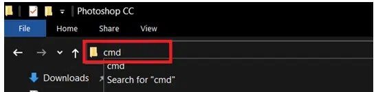 write-cmd-and-press-enter-key كيفية تغيير الدليل في CMD على نظام التشغيل Windows 10