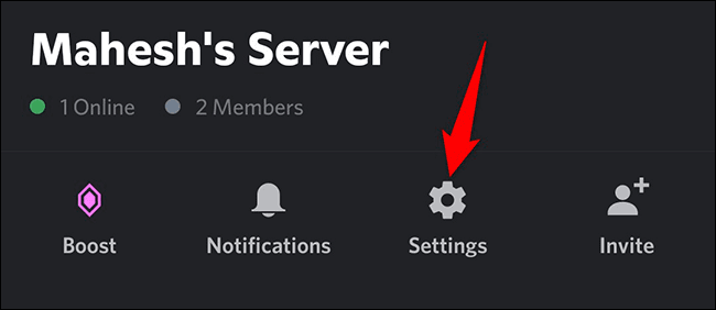 10-server-settings-discord-mobile كيفية نقل ملكية الخادم على Discord