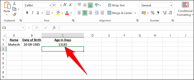 كيفية حساب العمر في Microsoft Excel - %categories