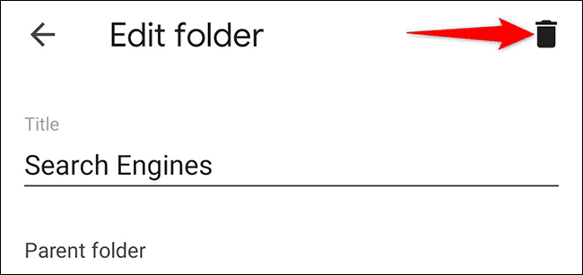 15-delete-bookmark-folder كيفية حذف الإشارات المرجعية على Google Chrome