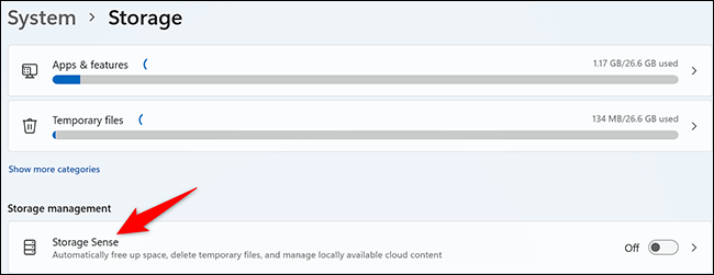 15-storage-sense-settings كيفية مسح ذاكرة التخزين المؤقت على Windows 11