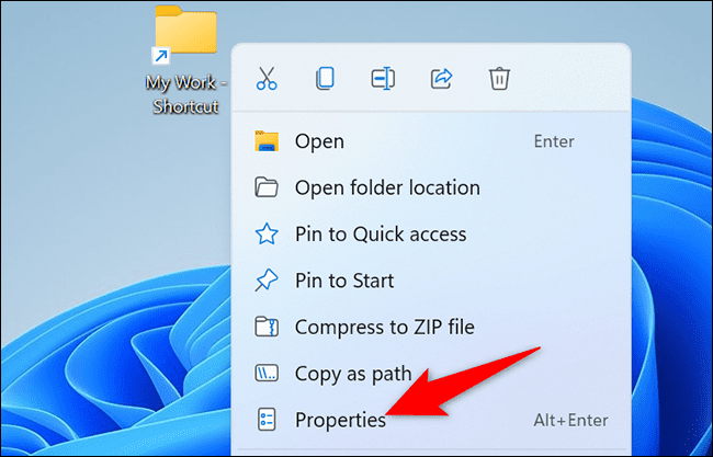 كيفية تعيين اختصار لوحة المفاتيح لفتح مجلد على Windows 11 - %categories