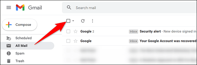 كيفية حذف جميع رسائل البريد الإلكتروني في Gmail - %categories