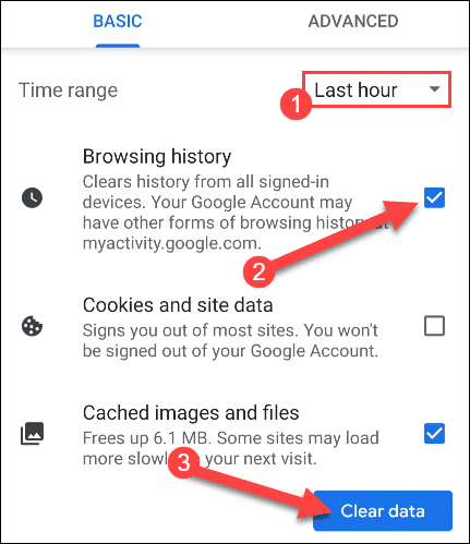 2020-11-03_16-49-36 كيفية مسح سجل التصفح في Google Chrome