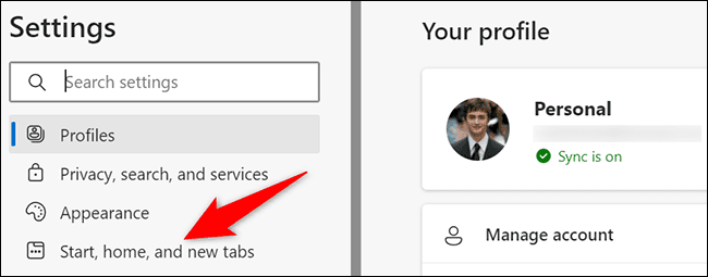 21-edge-start-settings كيفية جعل Google صفحتك الرئيسية في Chrome أو Firefox أو Edge أو Safari