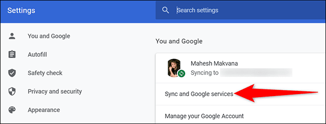 3-chrome-desktop-google-services كيفية تعطيل اقتراحات البحث في شريط العناوين في Google Chrome
