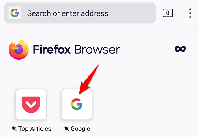 35-firefox-android-google كيفية جعل Google صفحتك الرئيسية في Chrome أو Firefox أو Edge أو Safari