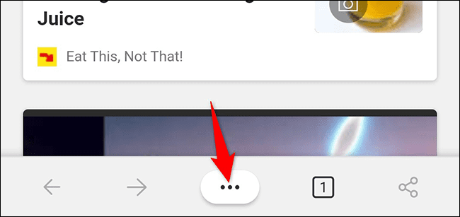 36-edge-android-menu كيفية جعل Google صفحتك الرئيسية في Chrome أو Firefox أو Edge أو Safari