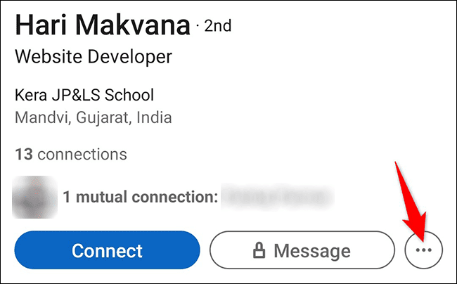 5-linkedin-mobile-more كيفية حظر شخص ما على LinkedIn