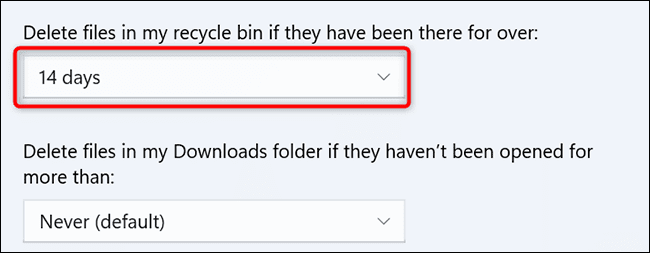 6-automatically-empty-recycle-bin كيفية إفراغ سلة المحذوفات تلقائيًا في Windows 11