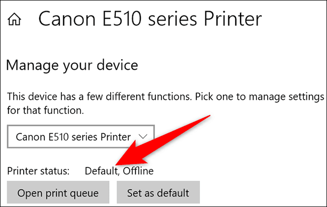 7-default-printer-set-windows-10 كيفية تعيين الطابعة الافتراضية على Windows 10 أو 11